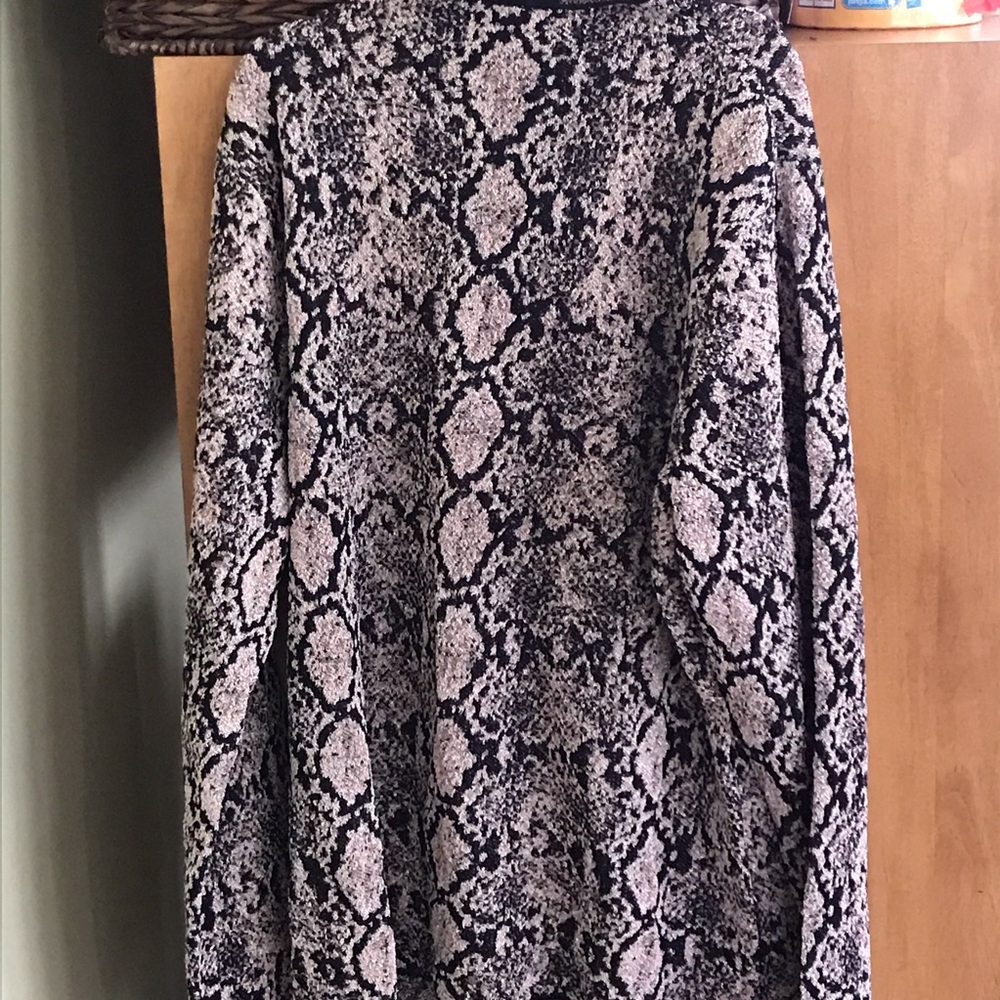 INC Sweater Snakeskin Size XXL - Picture 2 of 16